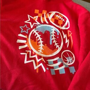 Jumping Beans Softest Fleece in Bold Red